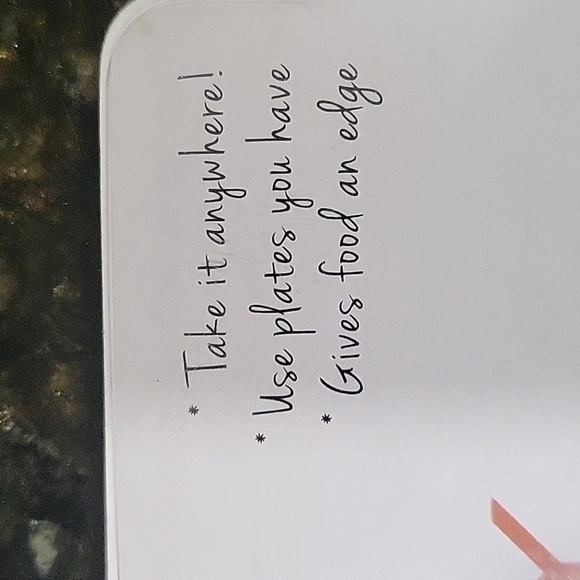 NWT Plate Divider 2 PACK Green - Food Separator - Food Safe Silicone - Picture 3 of 9